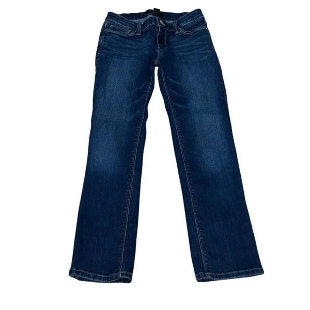 White House Black Market Jeans Crop Leg Dark wash Jeans Size 0
